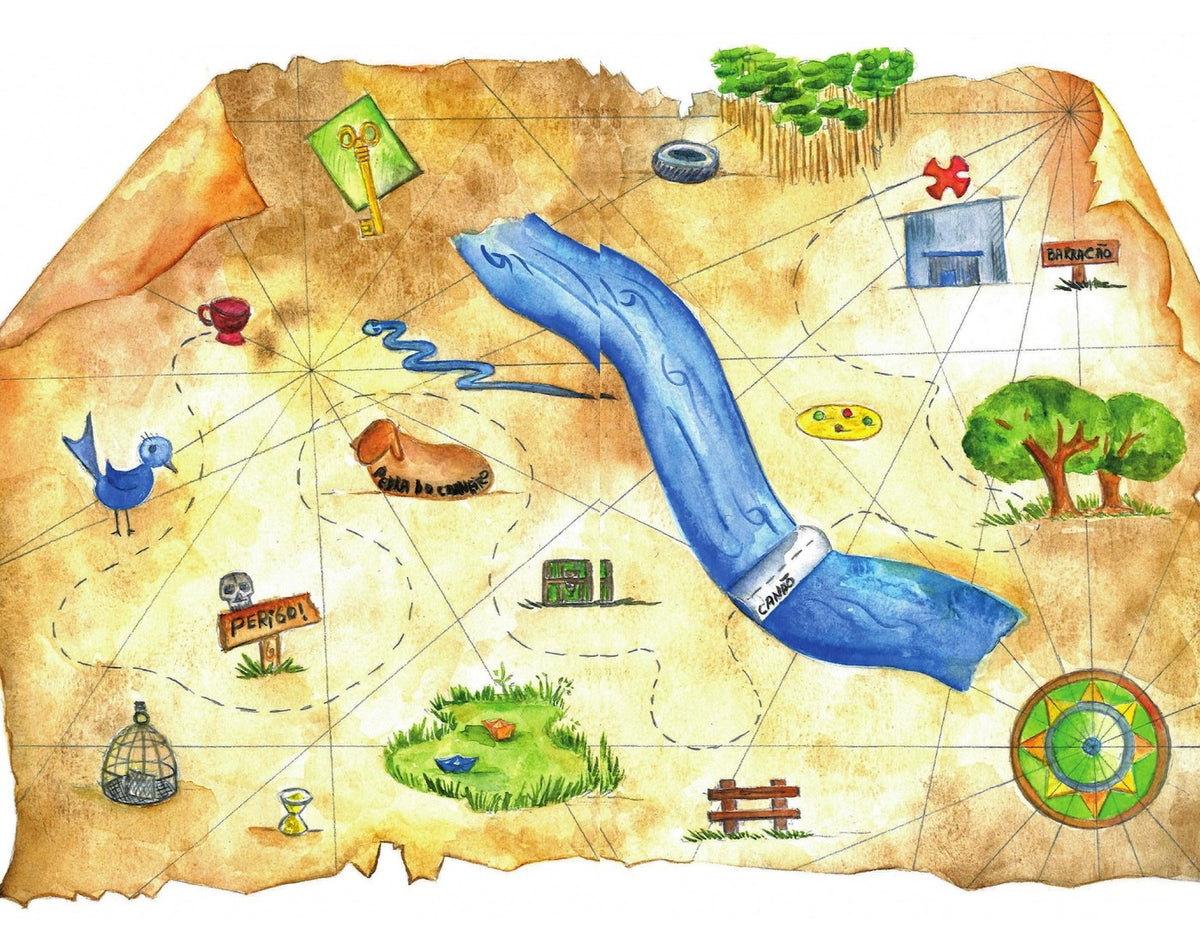 Ilustração do livro O último pássaro daqui