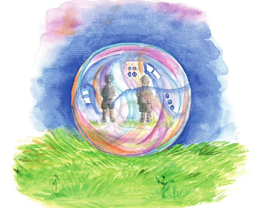 Ilustração do livro O último pássaro daqui