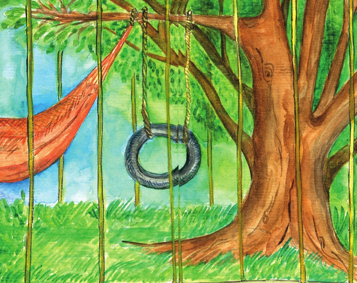 Ilustração do livro O último pássaro daqui