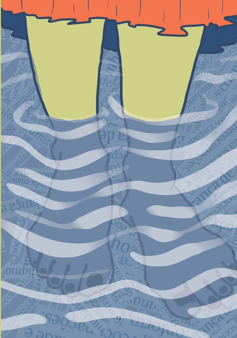 Ilustração do livro Outro rio