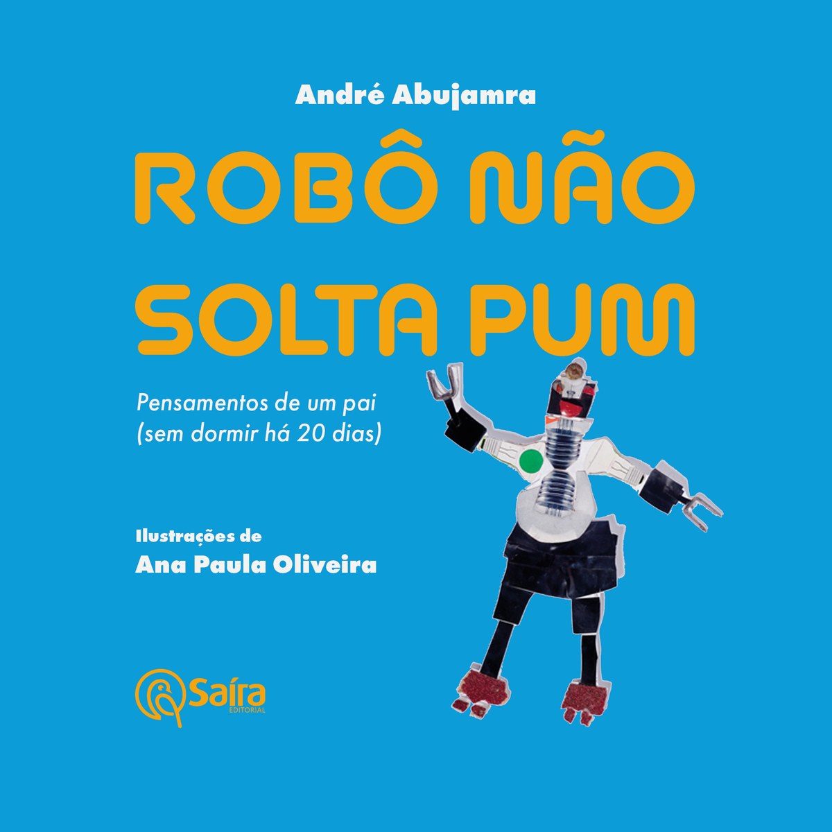Capa do livro Robô não solta pum