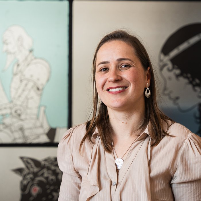 Retrato de Débora Bacchi
