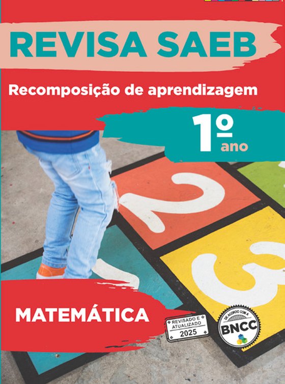 Capa da coleção Novo Revisa Saeb