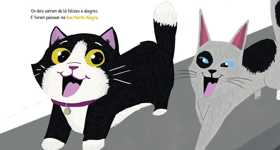 Ilustração do livro São Paulo, a cidade divertida