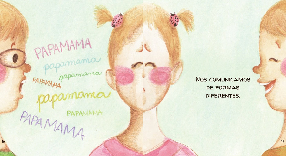Ilustração do livro Somos iguais, mas diferentes