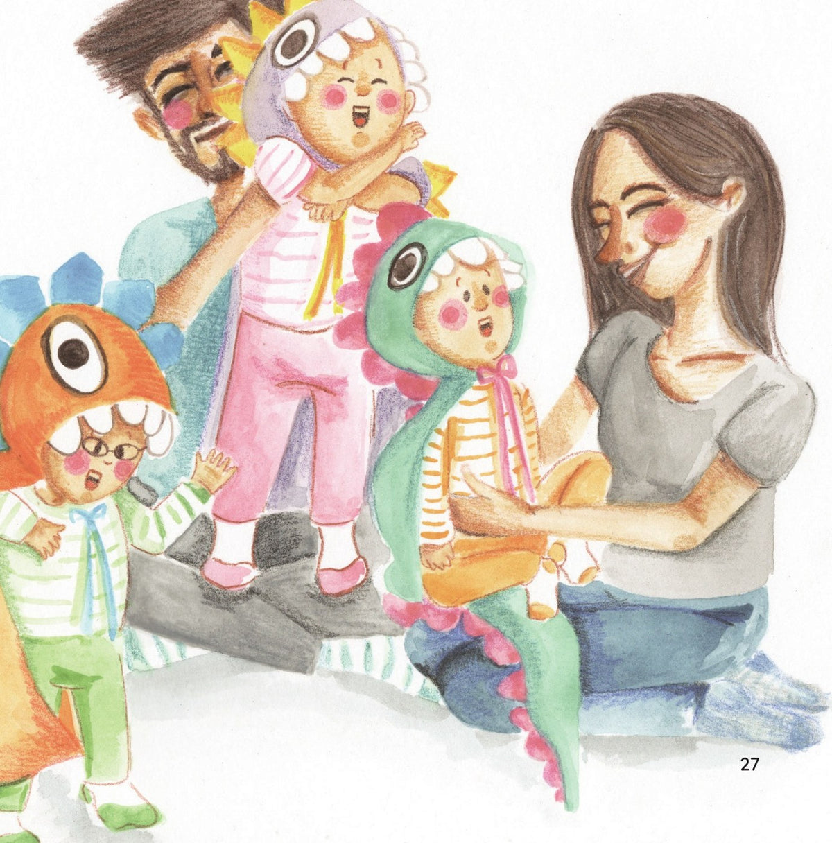 Ilustração do livro Somos iguais, mas diferentes