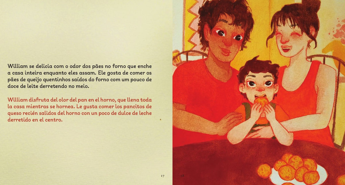Ilustração do livro Um feijão diferente