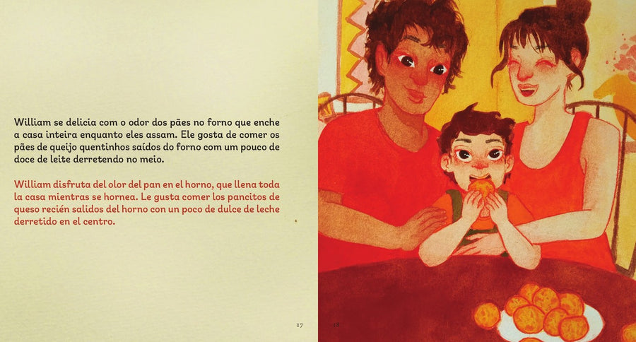 Ilustração do livro Um feijão diferente